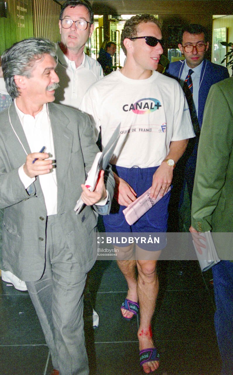 Football, Uefa EURO 1992 in Sweden, Group 1, France,