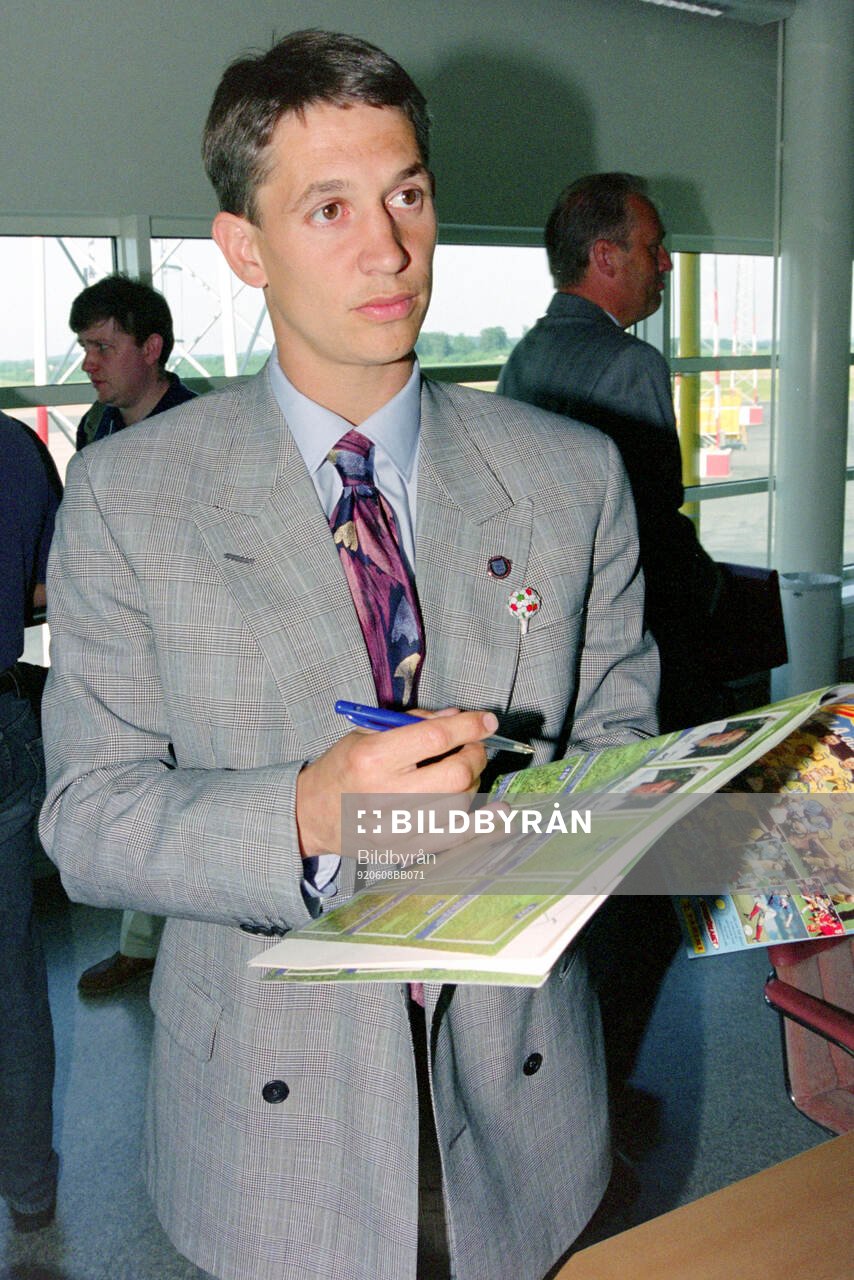 Football, Uefa EURO 1992 in Sweden, Group 1, England,