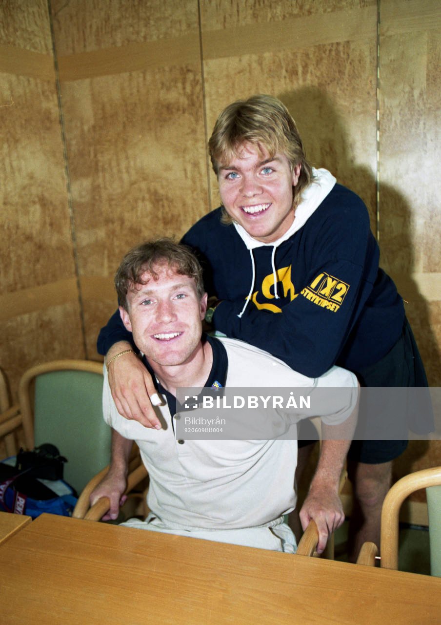 Tomas Brolin, Jan Eriksson, Sverige