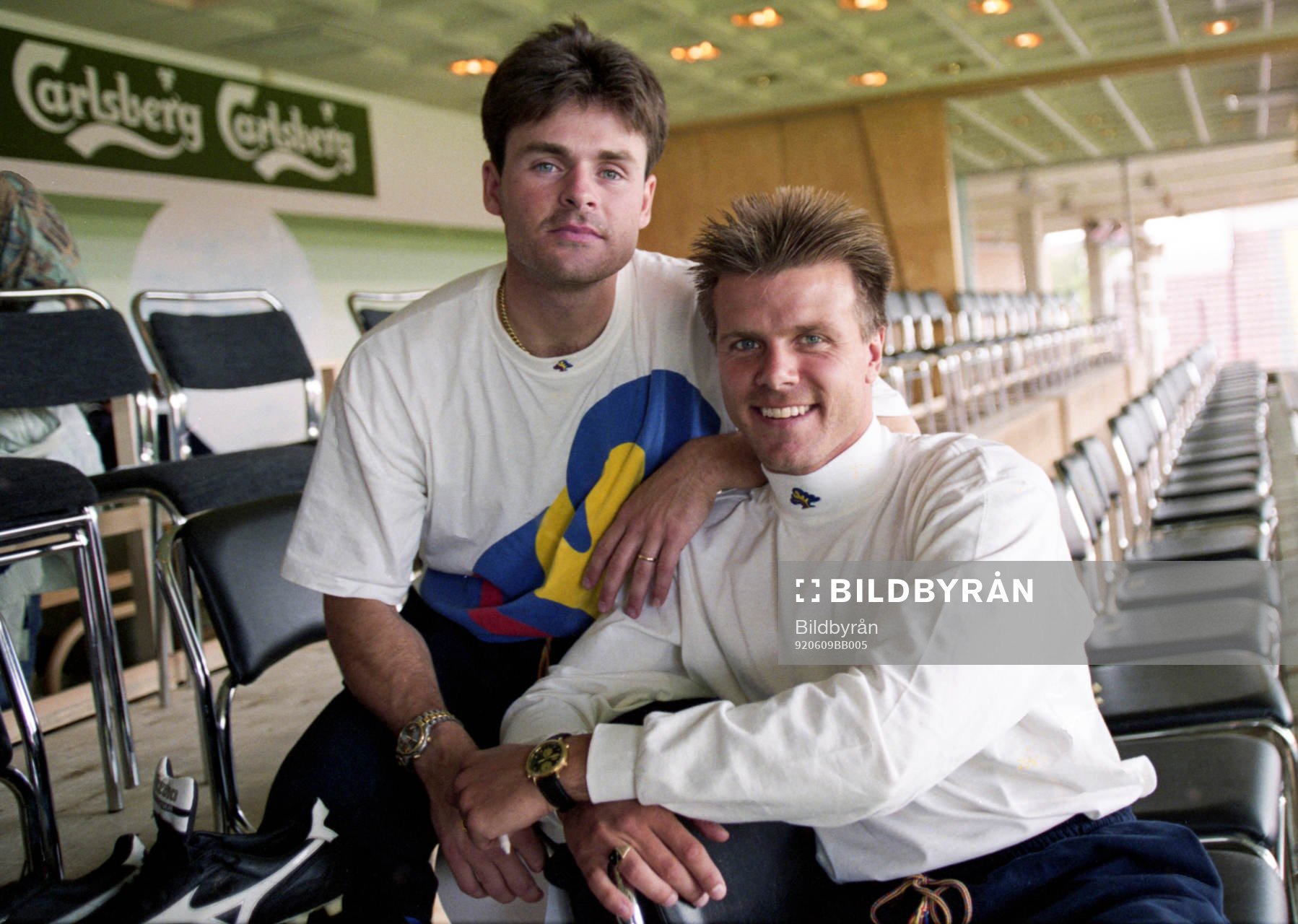 Anders Limpar och Roland Nilsson, Sverige