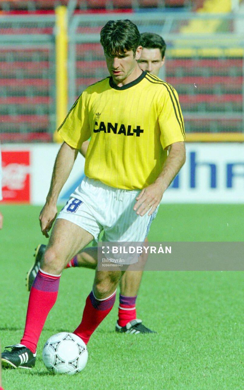 Football, Uefa EURO 1992 in Sweden, Group 1, France,