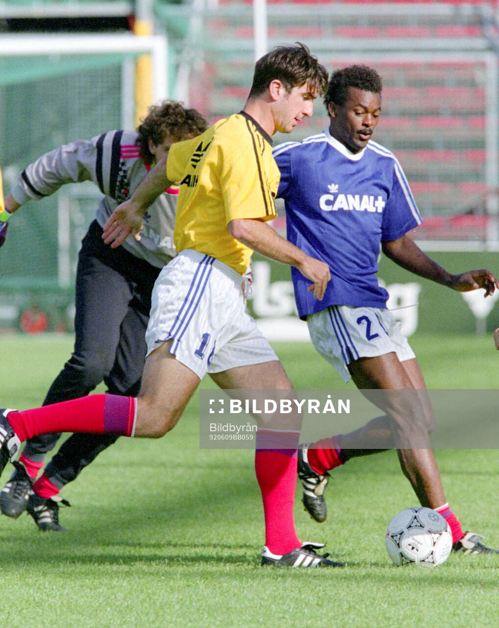 Football, Uefa EURO 1992 in Sweden, Group 1, France,