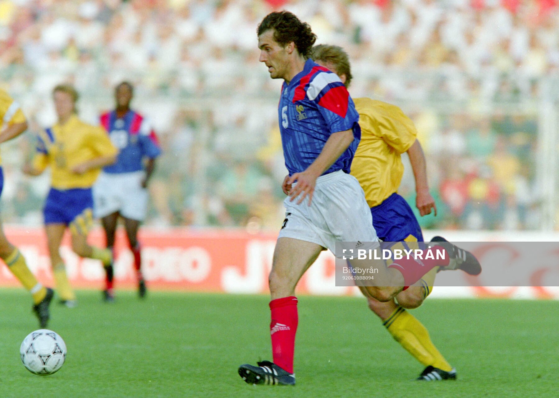 Laurent Blanc of France