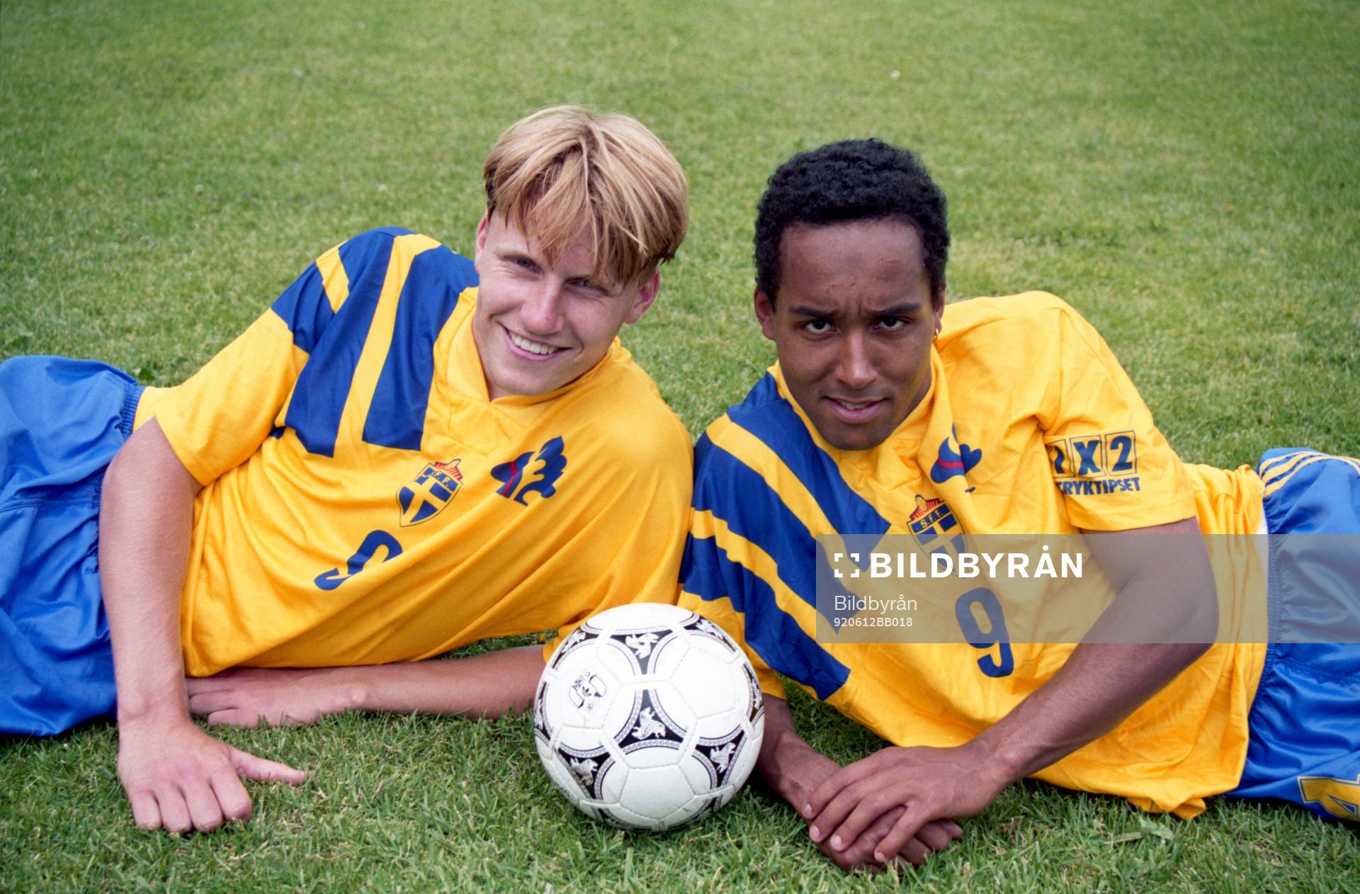 Kennet Andersson och Martin Dahlin,  Sverige
