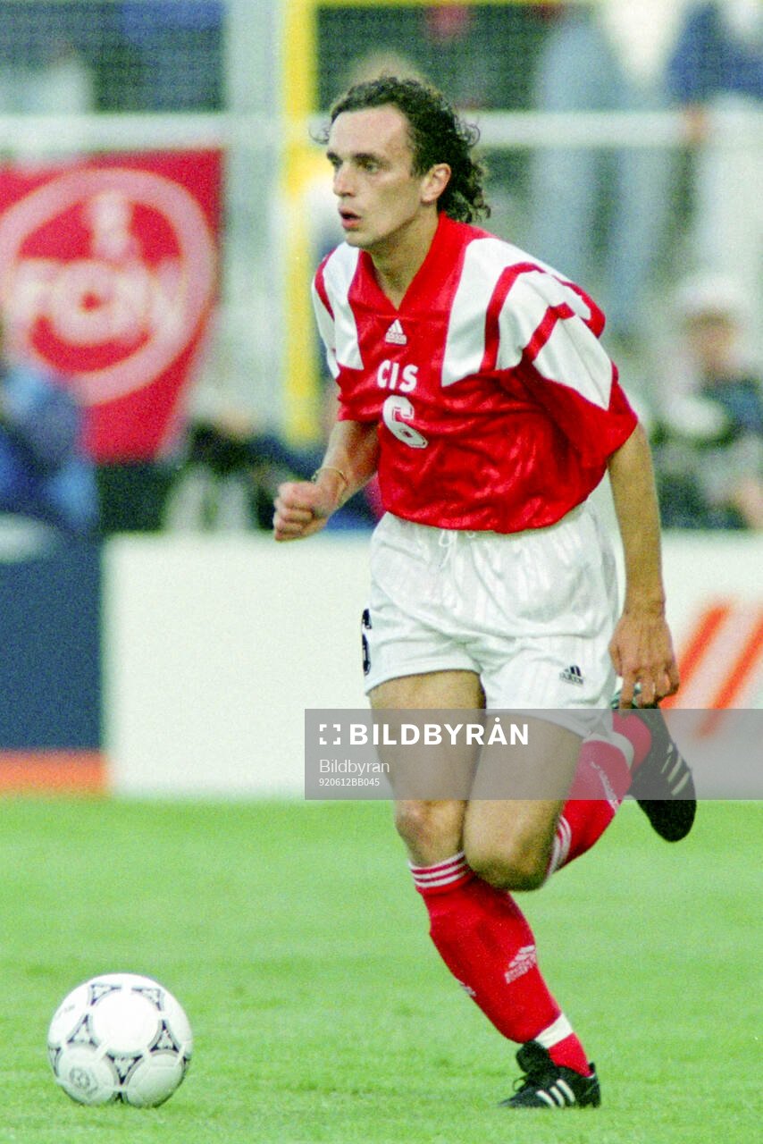 Football, Uefa EURO 1992, Group 2, CIS (Russia) - Germany