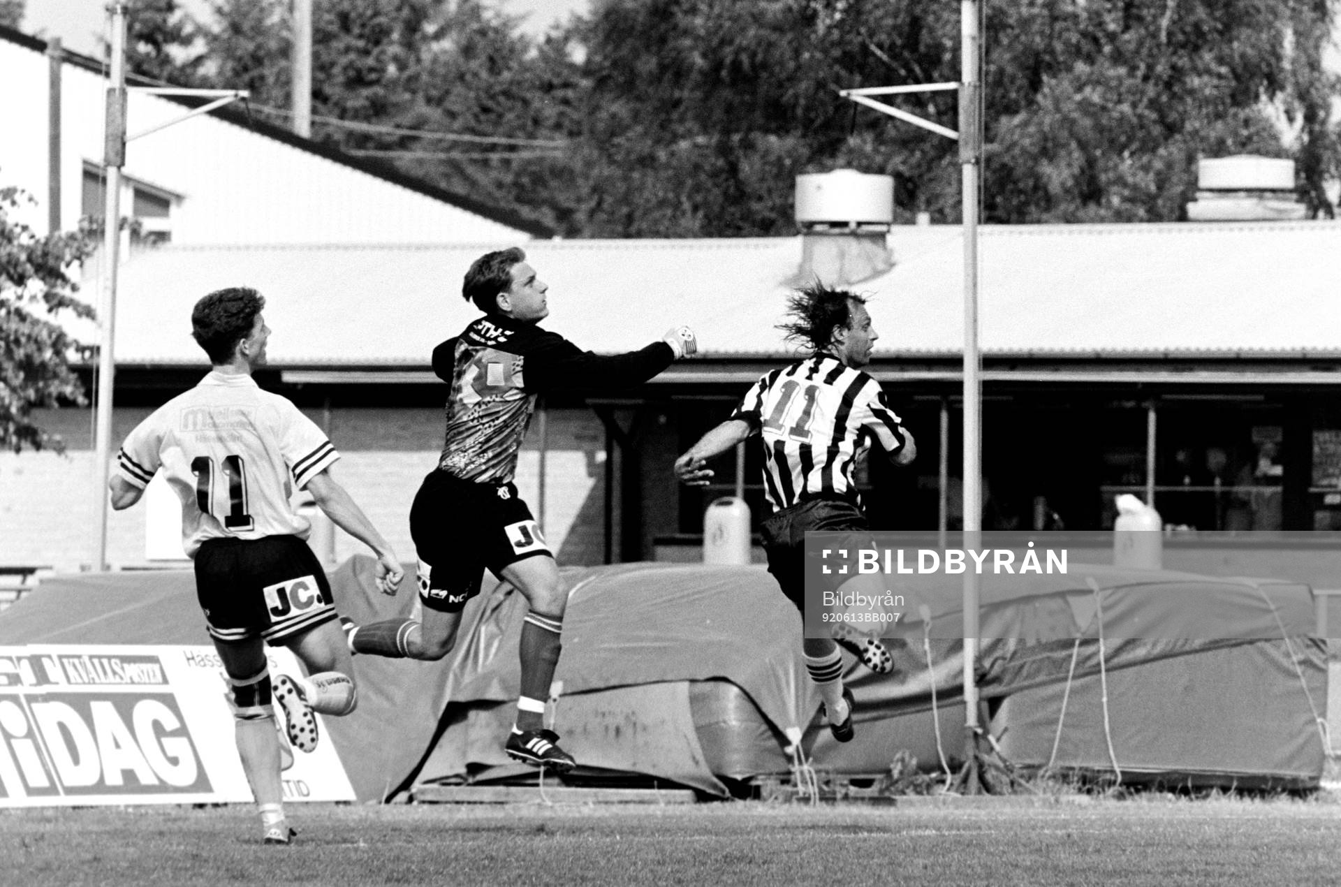 Peter Larsson, målvakt i Hässleholm