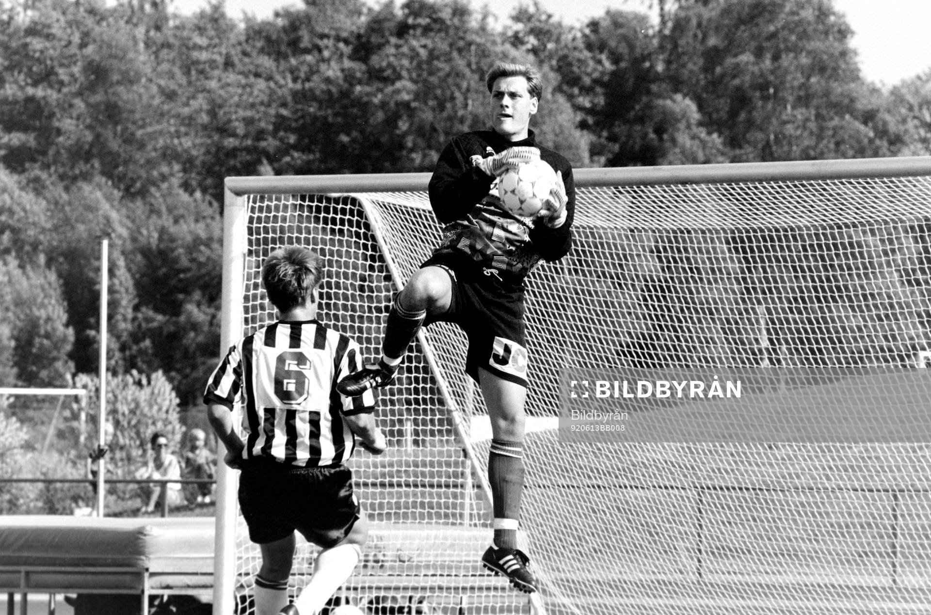 Peter Larsson, målvakt i Hässleholm