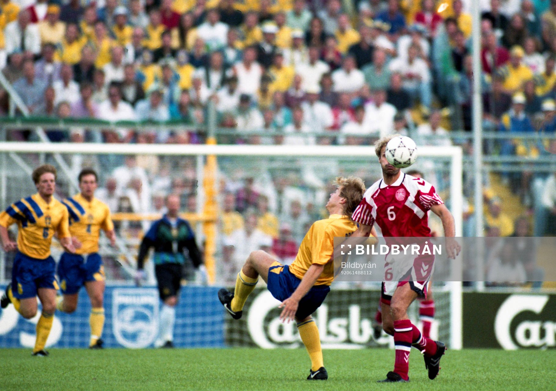 Tomas Brolin, Sverige och Kim Christofte, Danmark