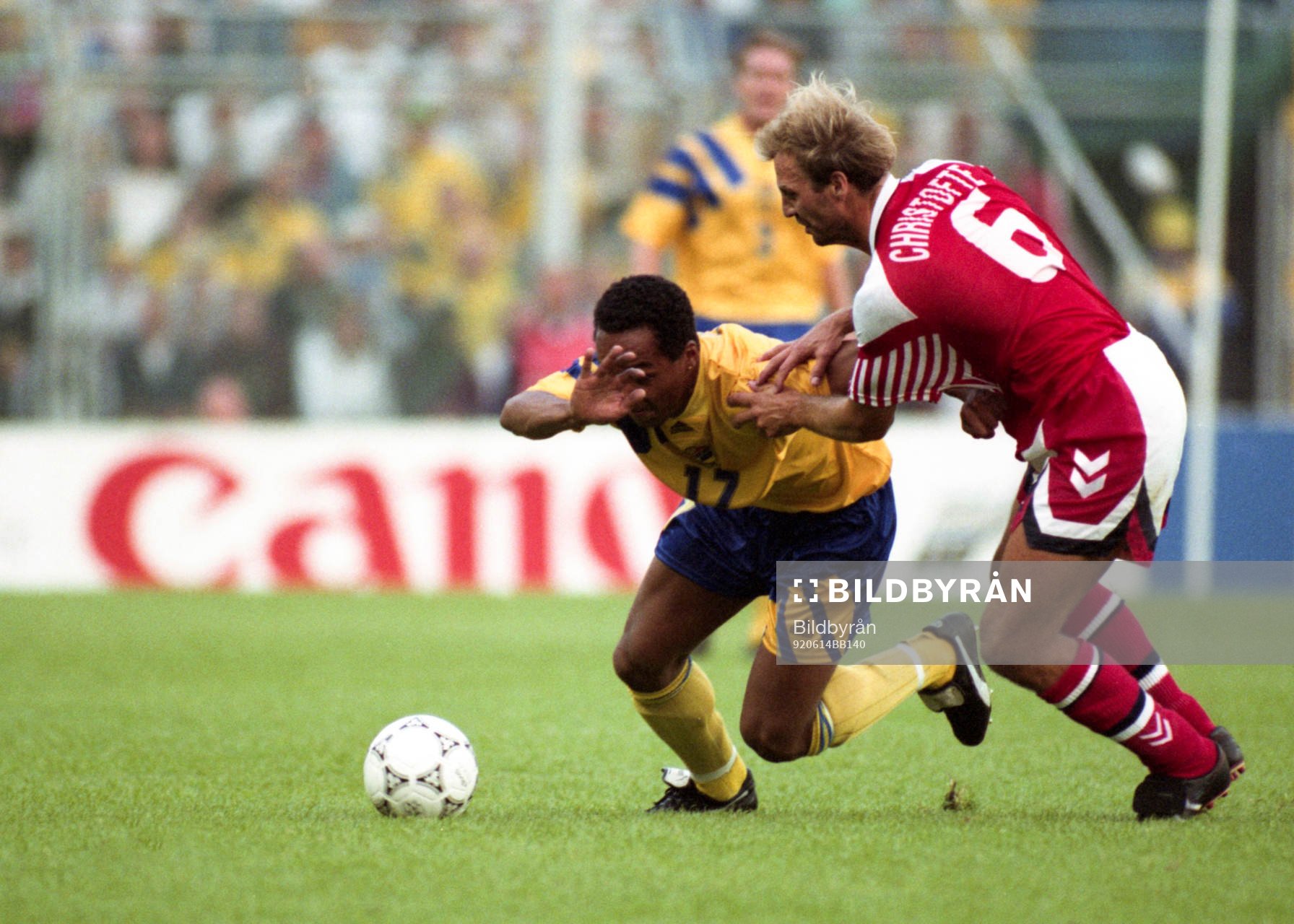 Martin Dahlin, Sverige och Kim Christofte, Danmark