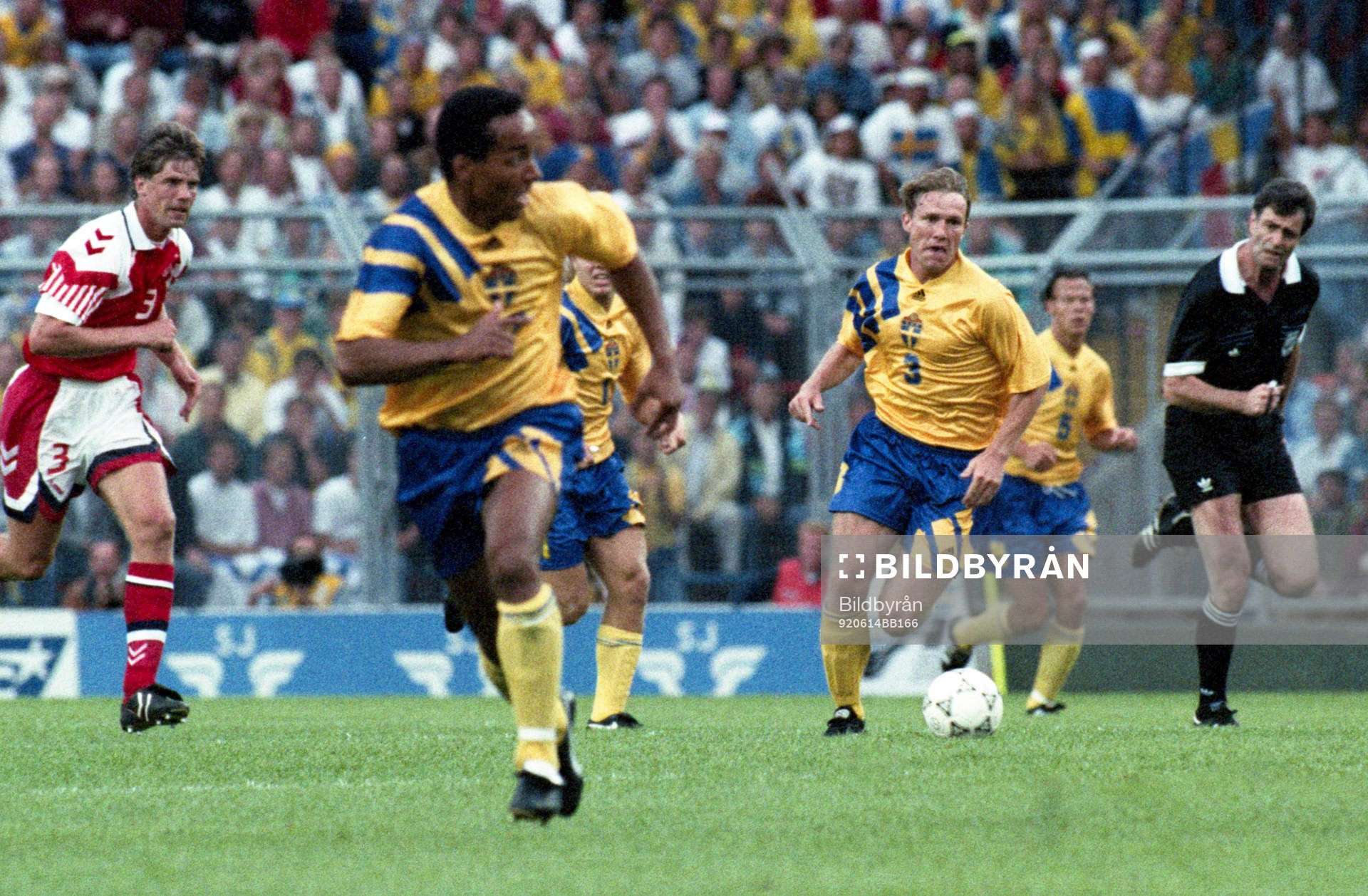 Jan Eriksson, Sverige med bollen