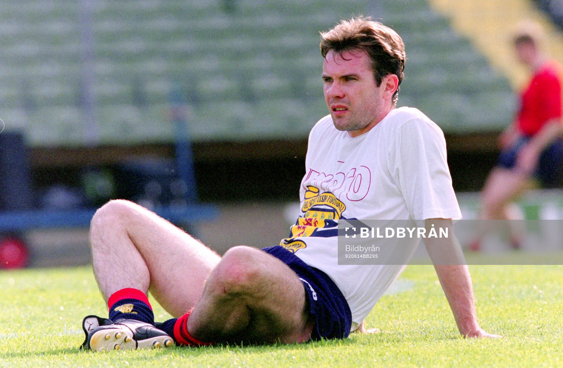 Football, Uefa EURO 1992, Group 2, Germany - Scotland