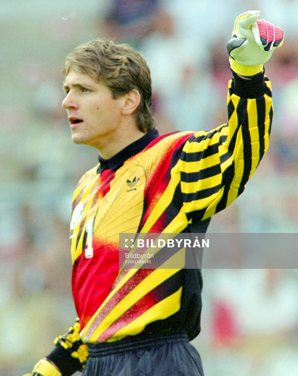 German goalkeeper Bodo Illgner