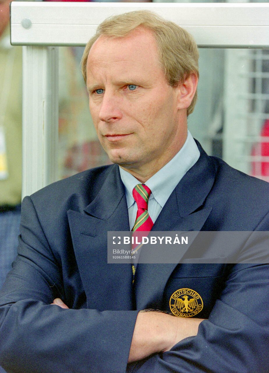 Germanys manager Berti Vogts