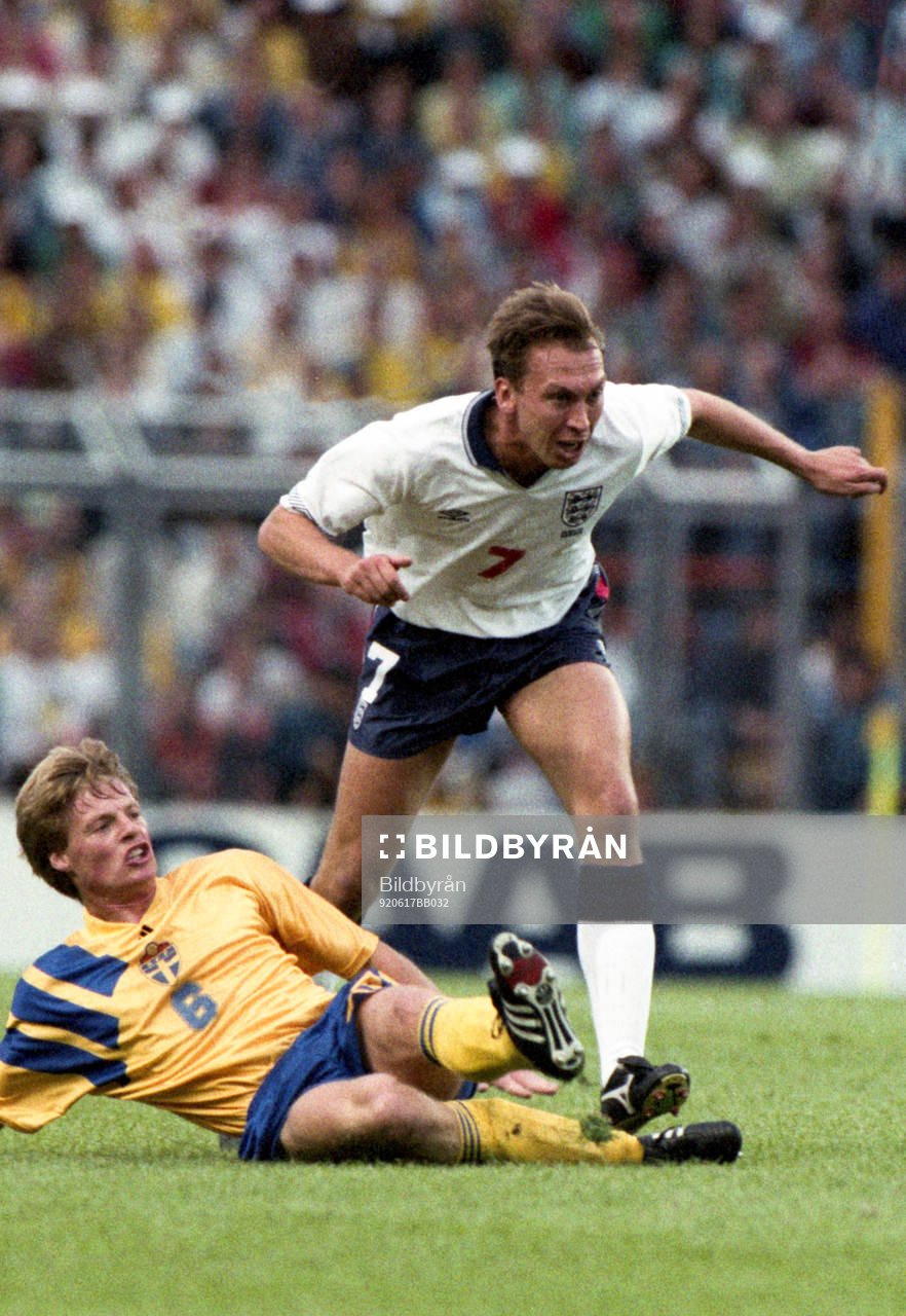 Stefan Schwarz, Sverige och David Platt, England