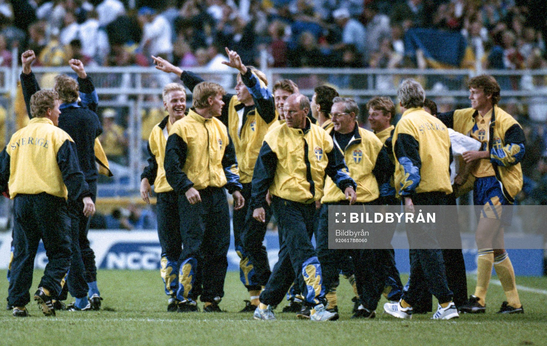 Sverige jublar