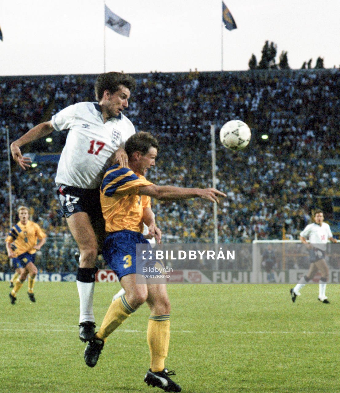 Alan Smith, England och Jan Eriksson, Sverige