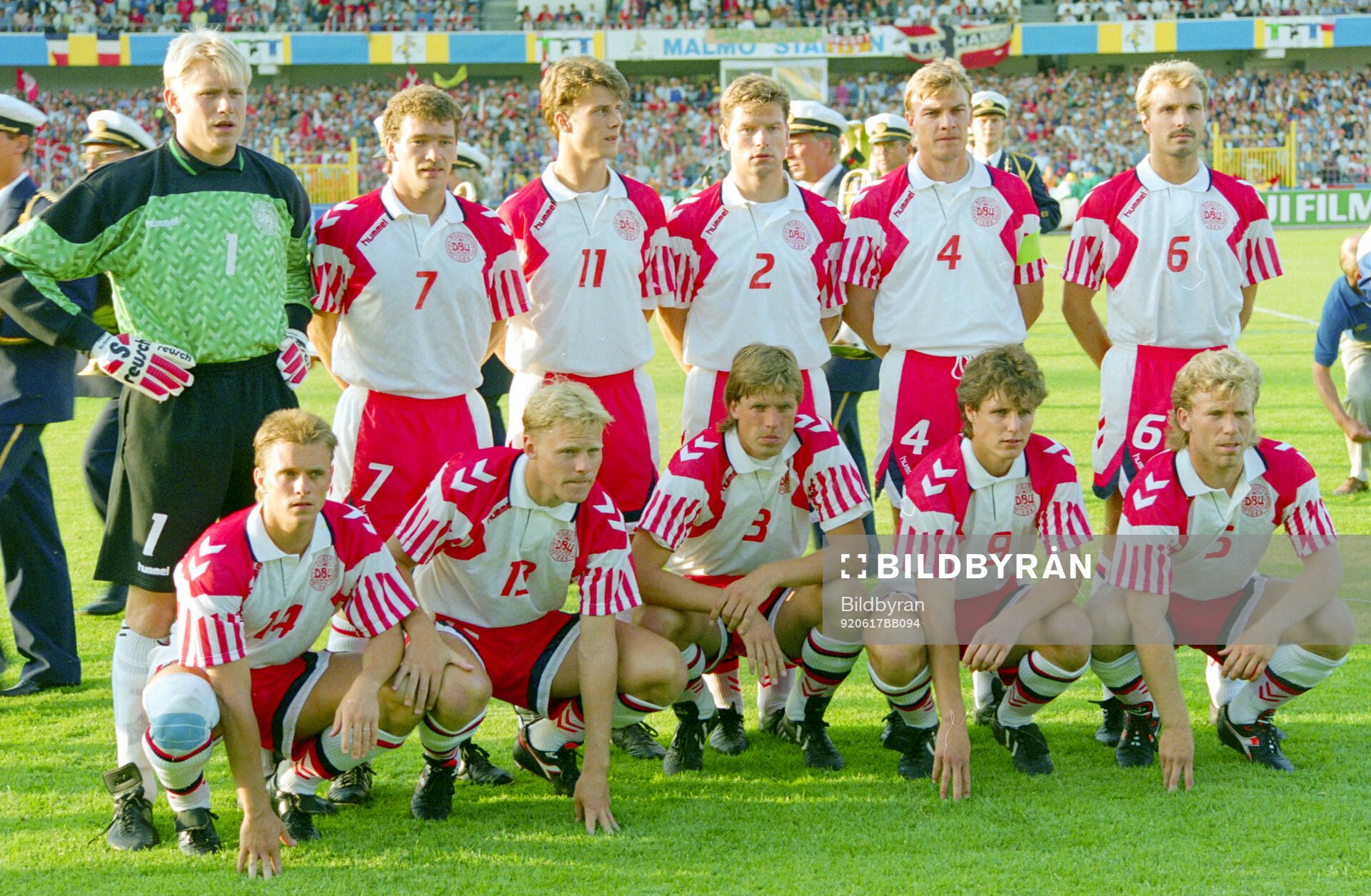 Football, Uefa EURO 1992, Group 1, Denmark - France 2-1,