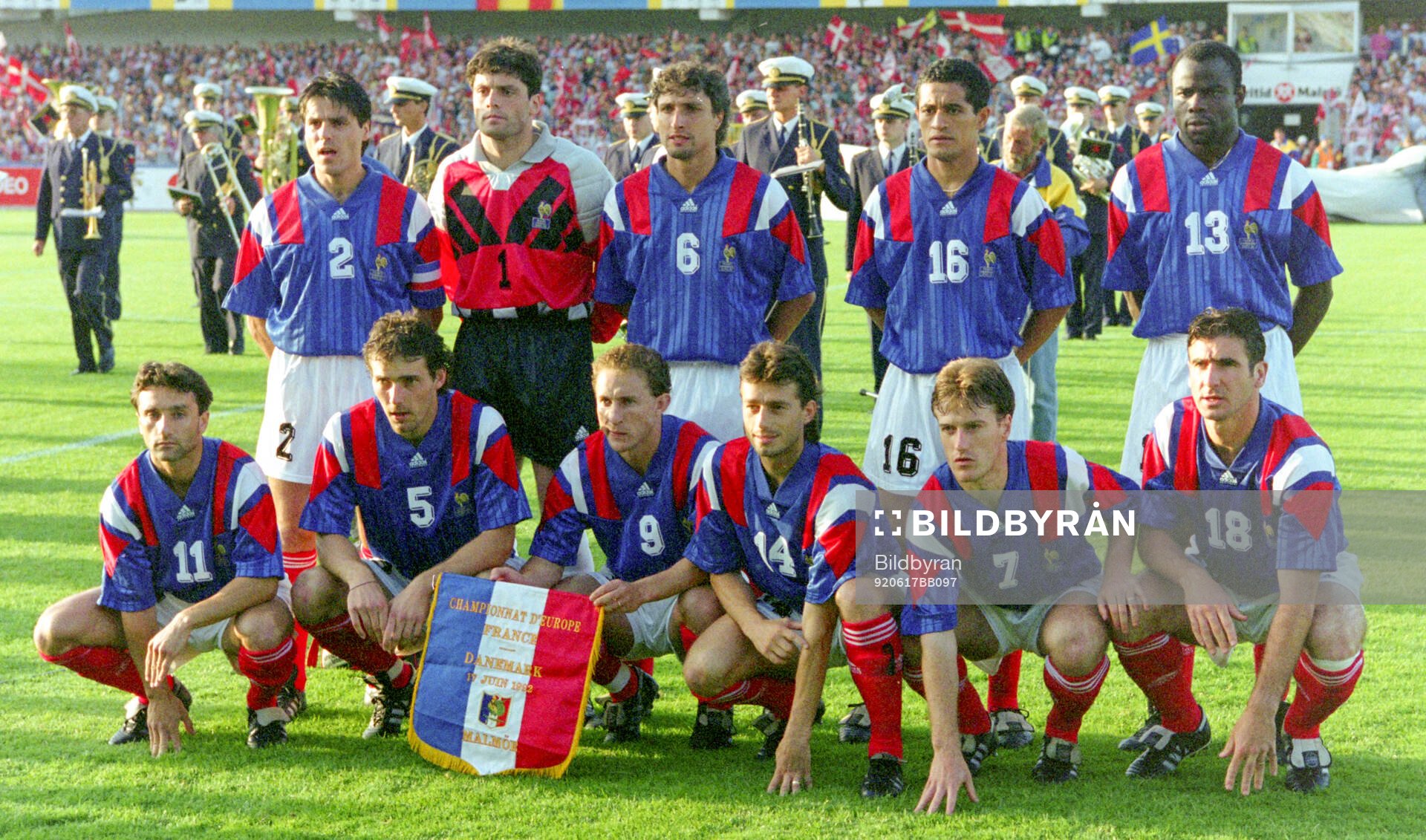 Football, Uefa EURO 1992, Group 1, Denmark - France 2-1,