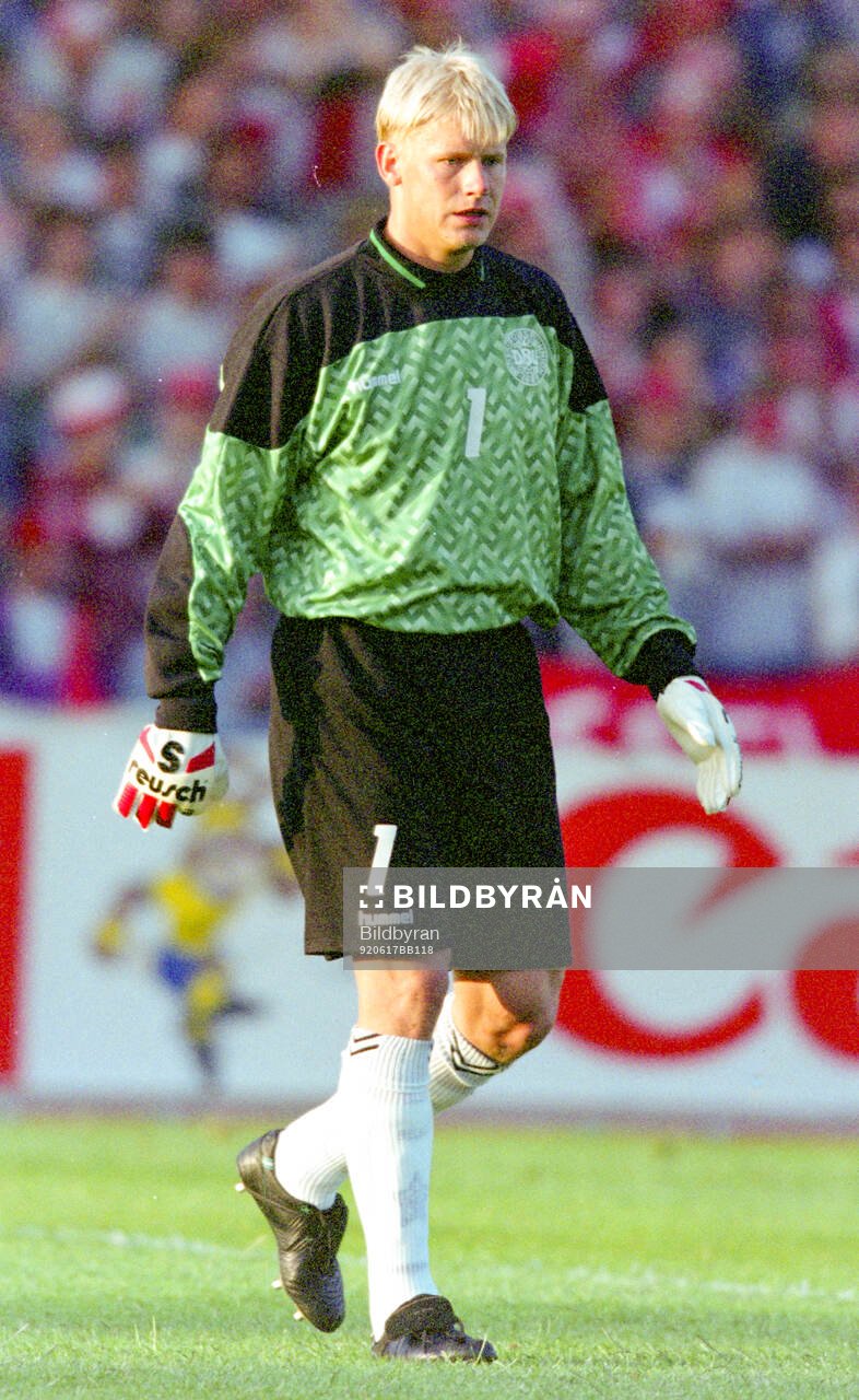 Peter Schmeichel of Denmark