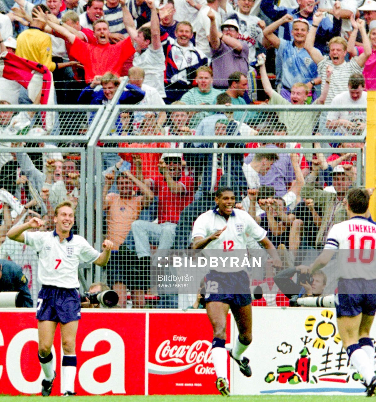 Fotboll, EM, Sverige - England