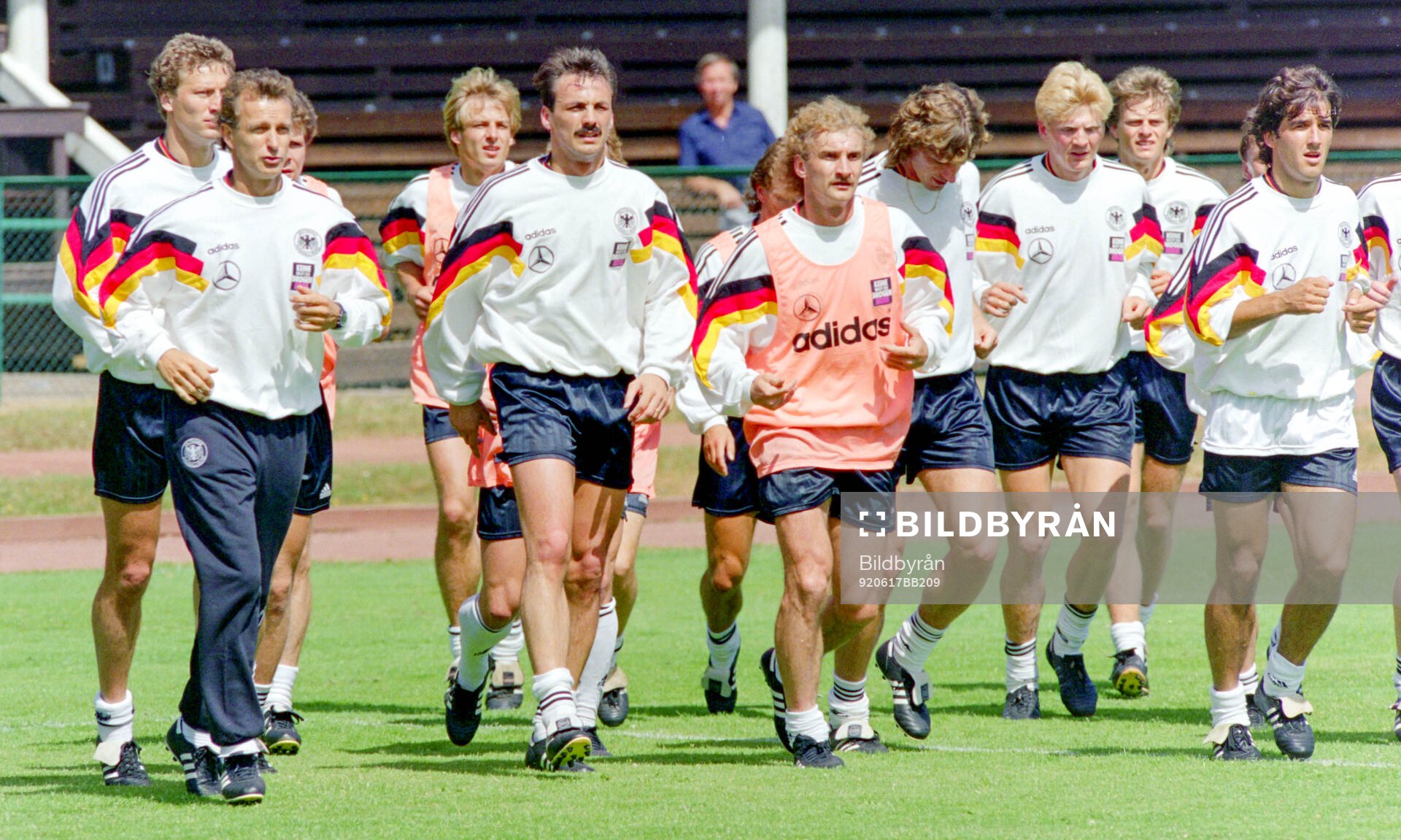 Germany, preview, training and media event at camp in