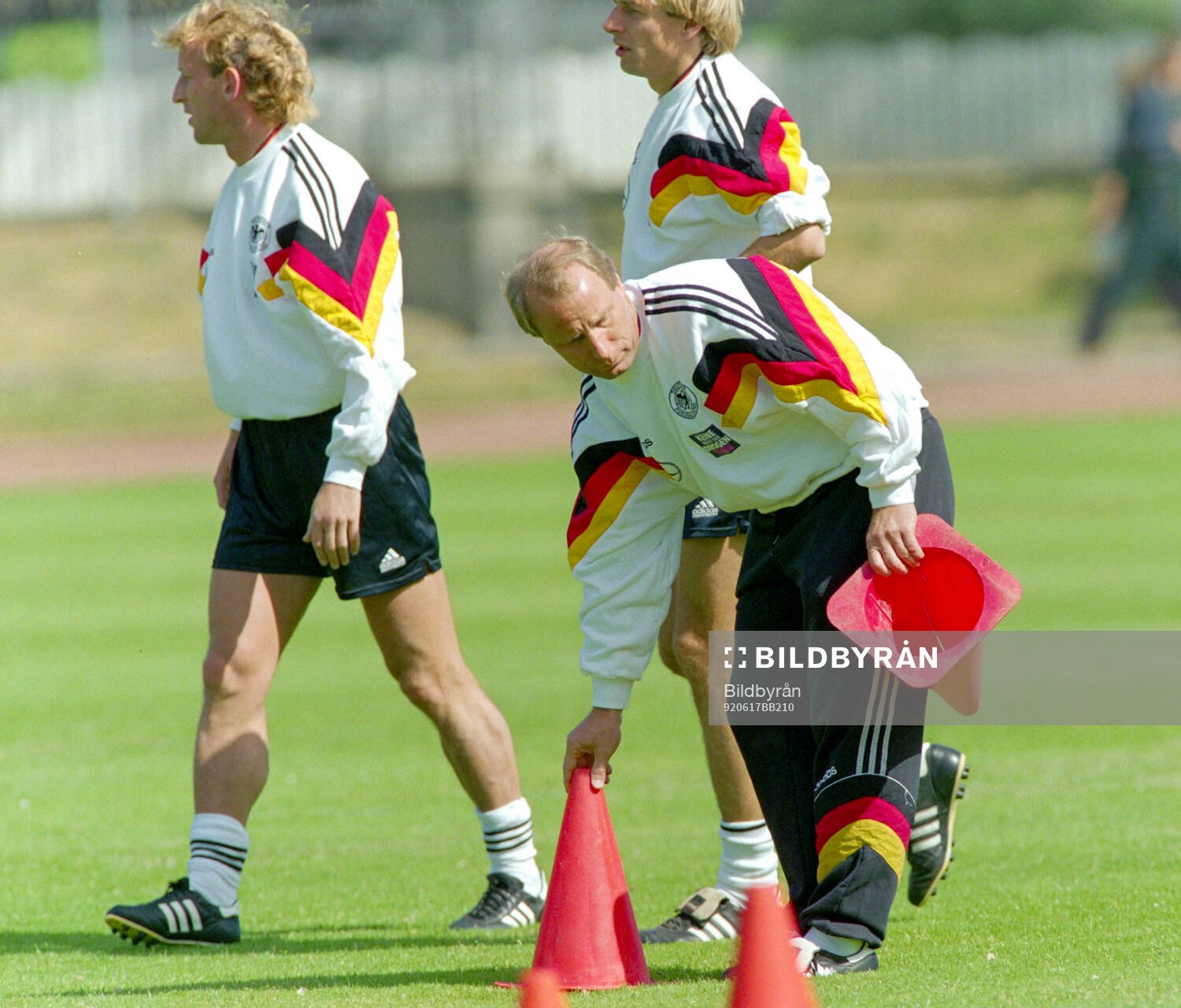 Germany, preview, training and media event at camp in