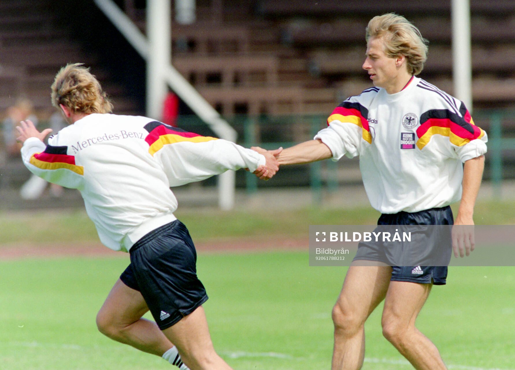 Germany, preview, training and media event at camp in