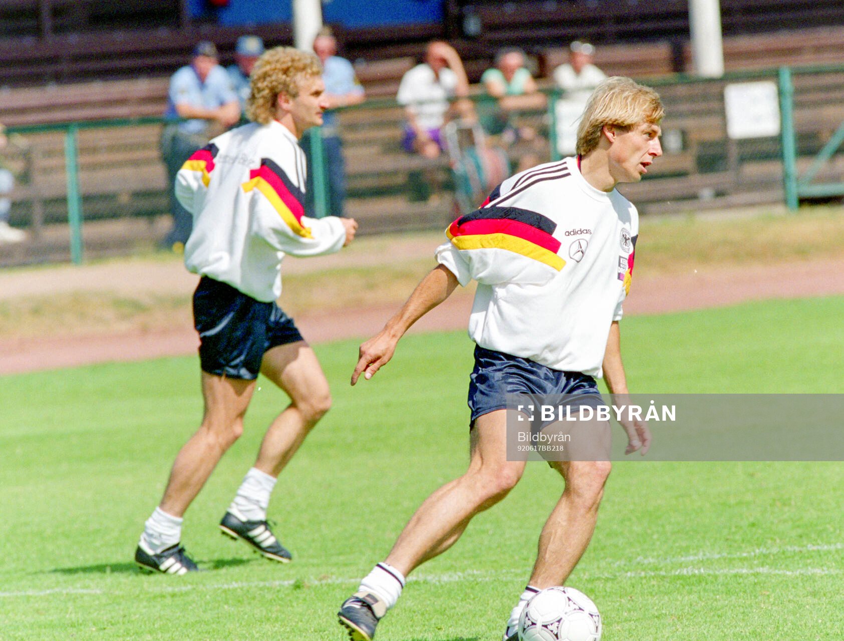Germany, preview, training and media event at camp in