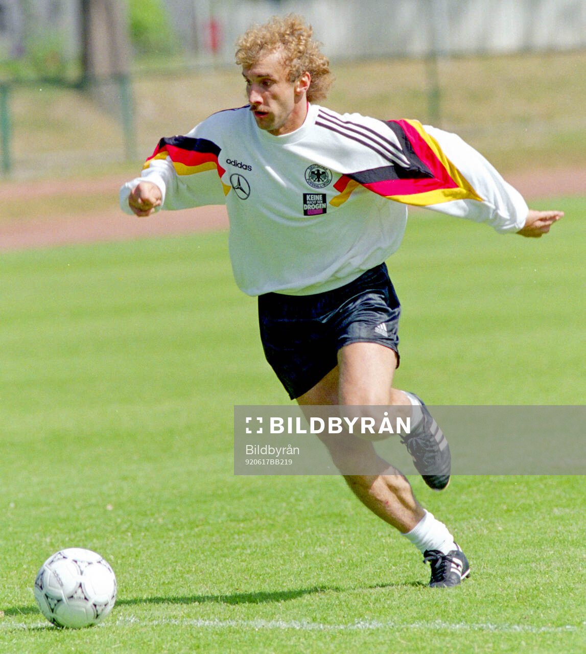 Germany, preview, training and media event at camp in