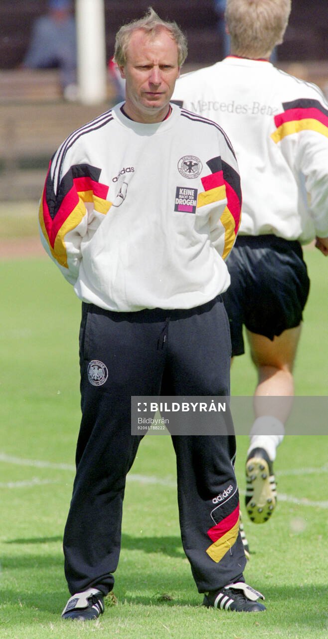 Germany, preview, training and media event at camp in