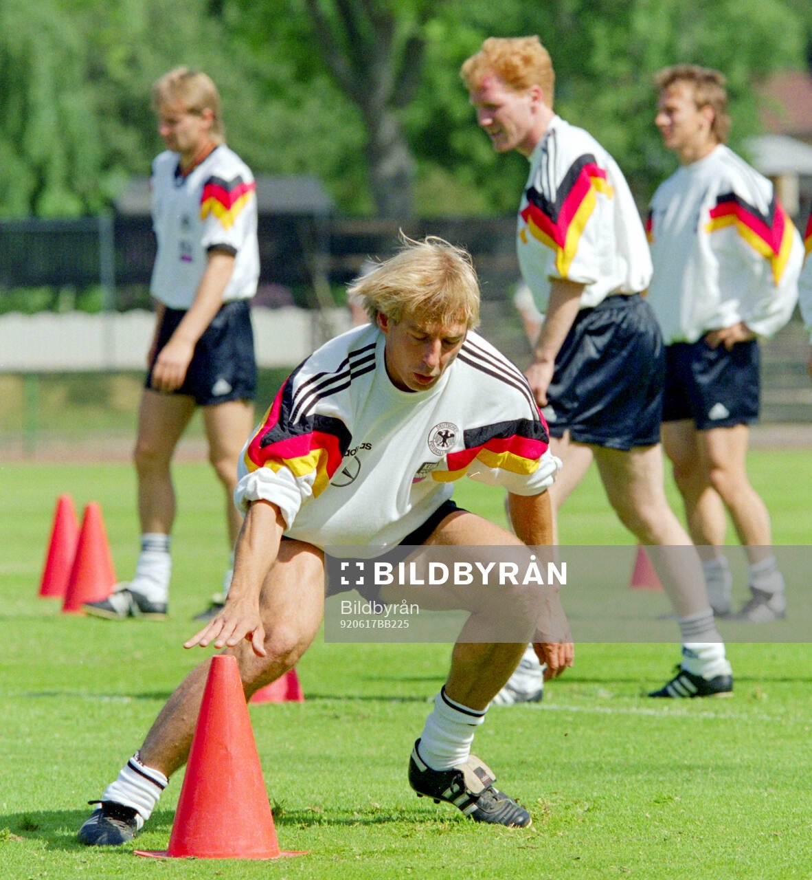 Germany, preview, training and media event at camp in