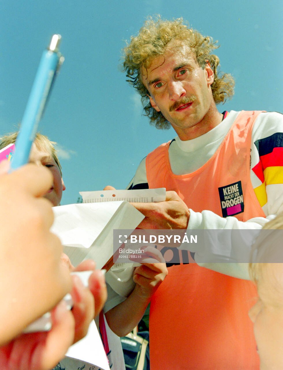 Germany, preview, training and media event at camp in
