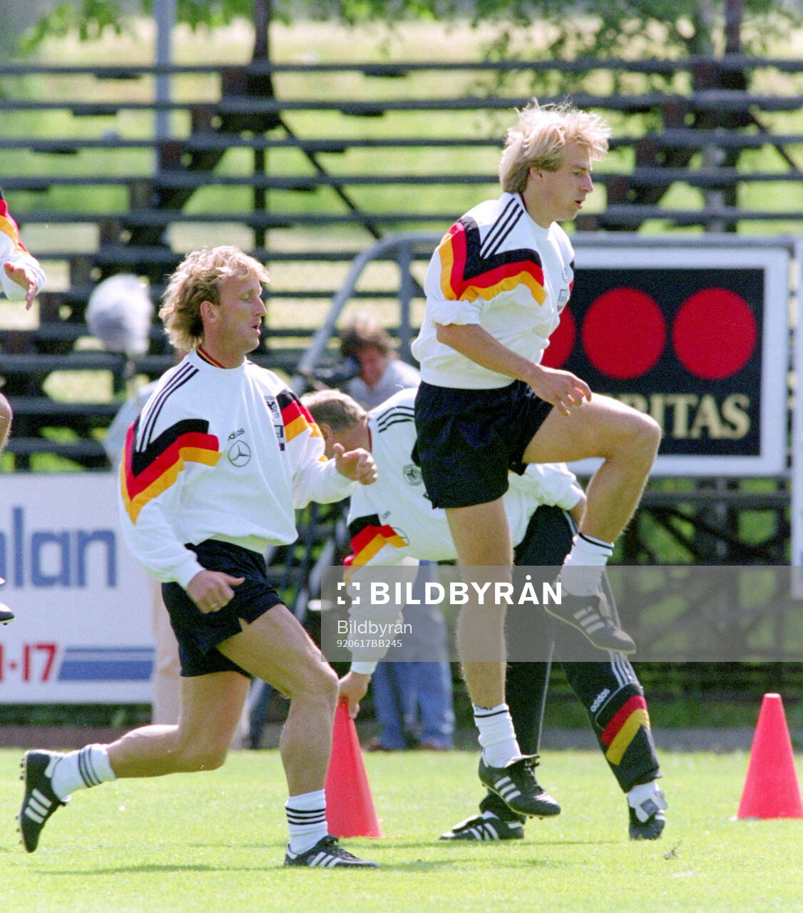 Germany, preview, training and media event at camp in