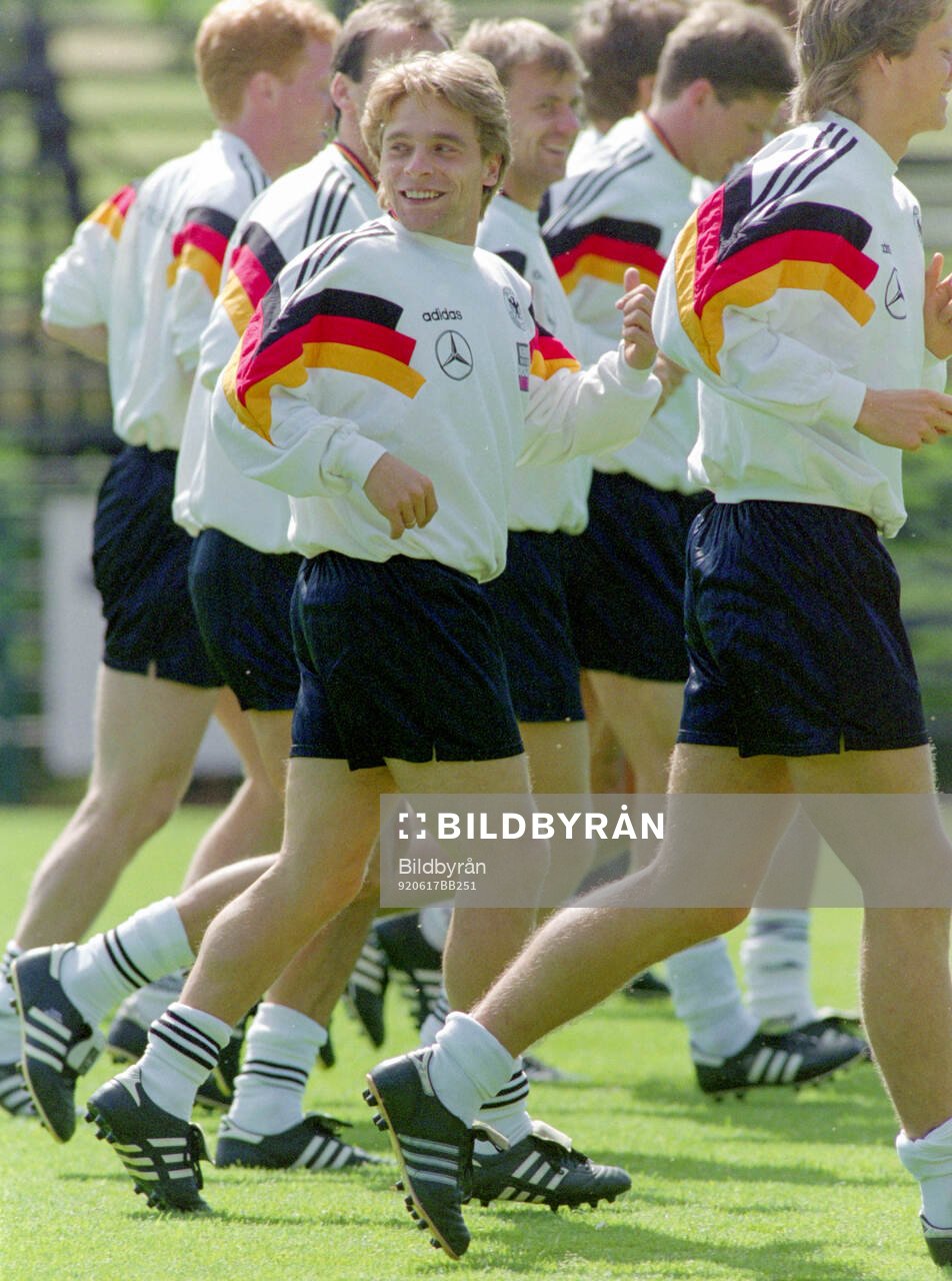 Germany, preview, training and media event at camp in