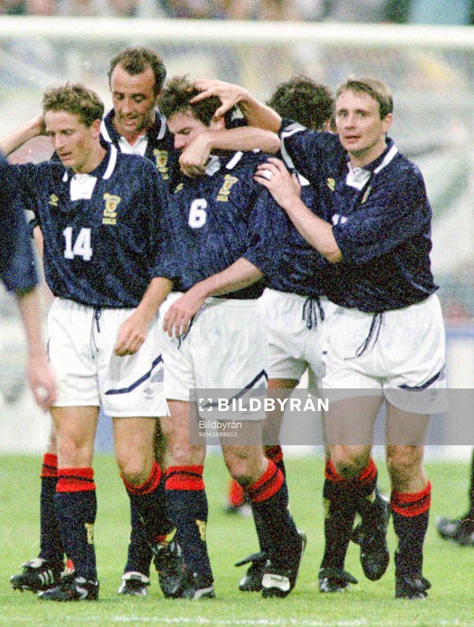 Football, Uefa EURO 1992, Group 2, Scotland - CIS (Russia)