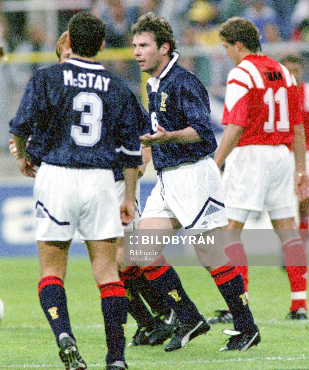 Football, Uefa EURO 1992, Group 2, Scotland - CIS (Russia)