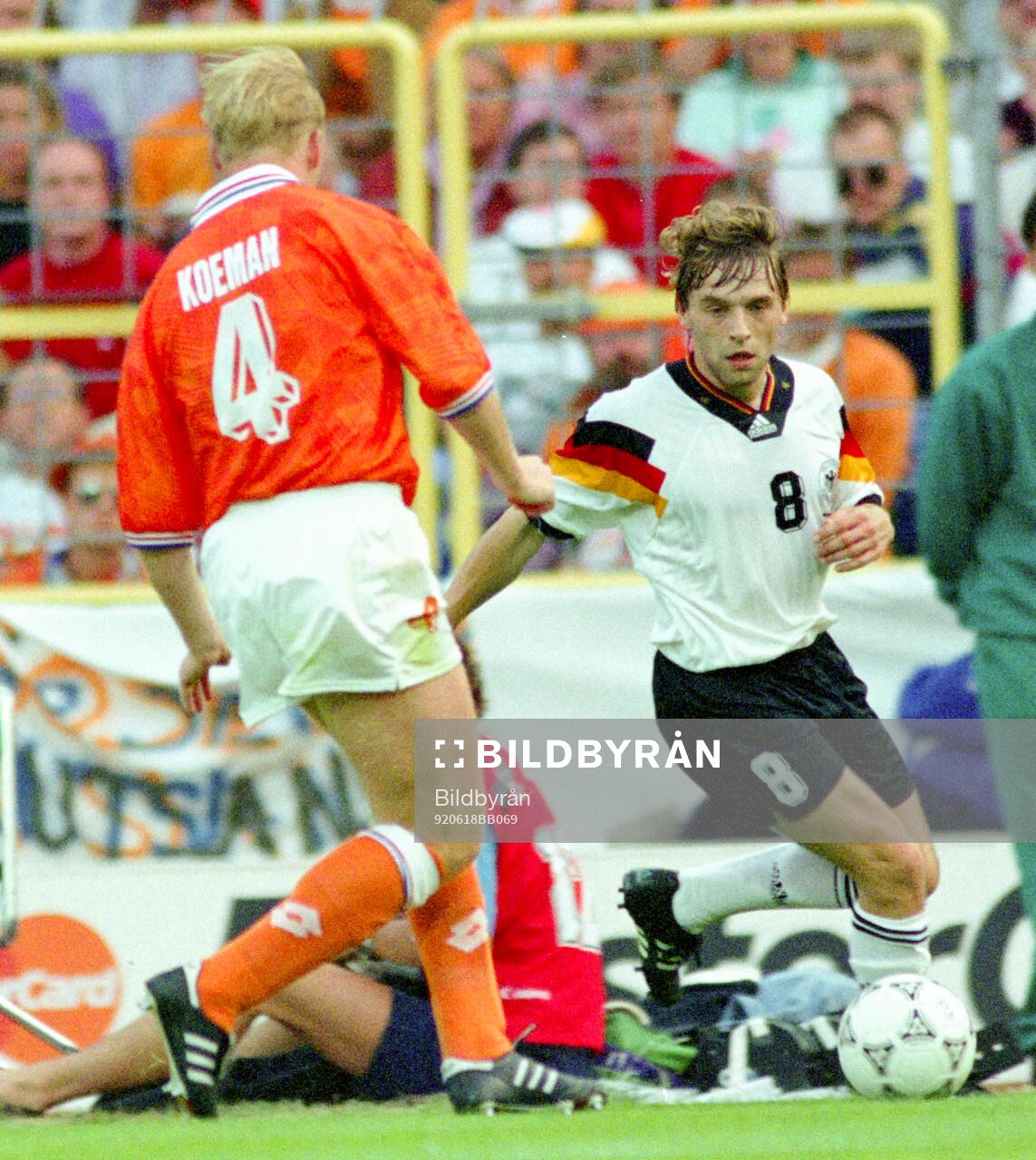 Football, Uefa EURO 1992 (Sweden), Group 2, Netherlands -