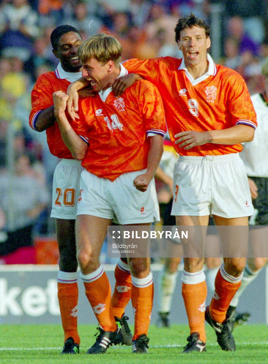 Football, Uefa EURO 1992 (Sweden), Group 2, Netherlands -