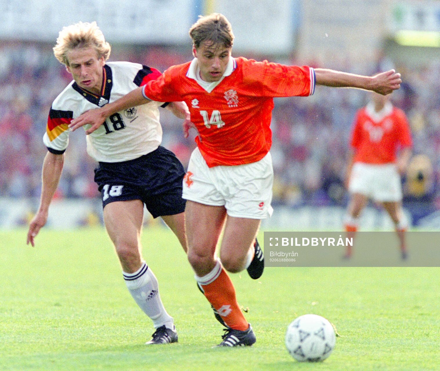 Football, Uefa EURO 1992 (Sweden), Group 2, Netherlands -