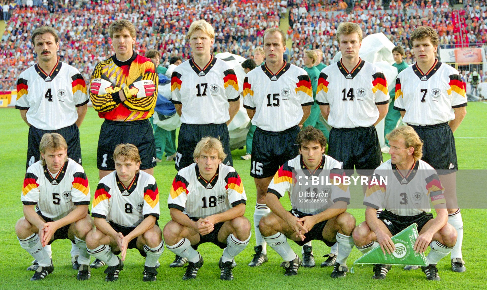 Football, Uefa EURO 1992 (Sweden), Group 2, Netherlands -