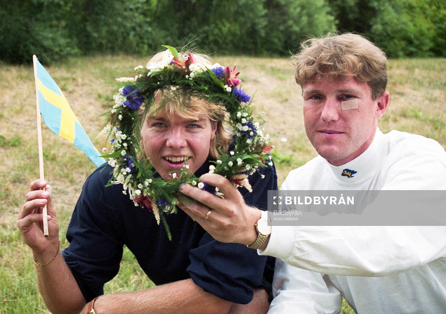 Tomas Brolin och Jan Eriksson, Sverige