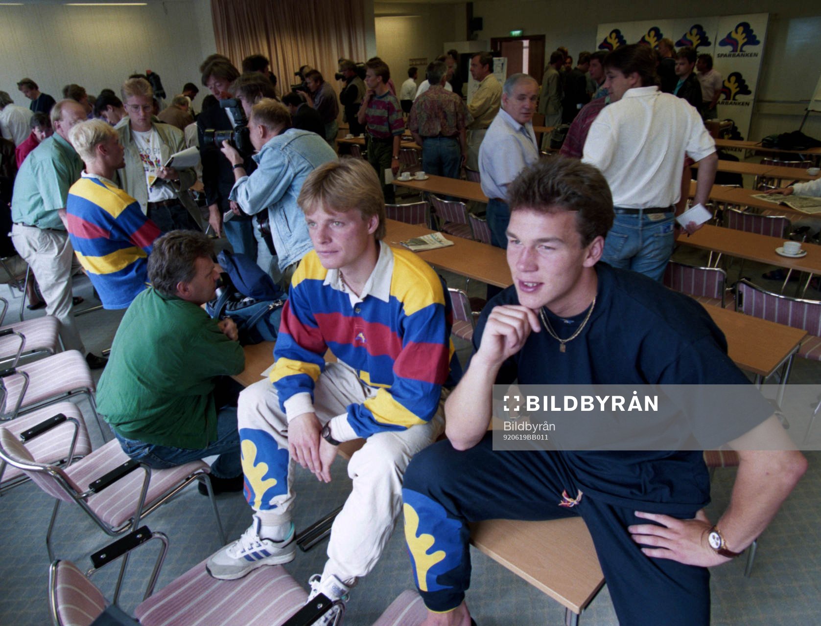 Stefan Schwarz och Patrik Andersson, Sverige