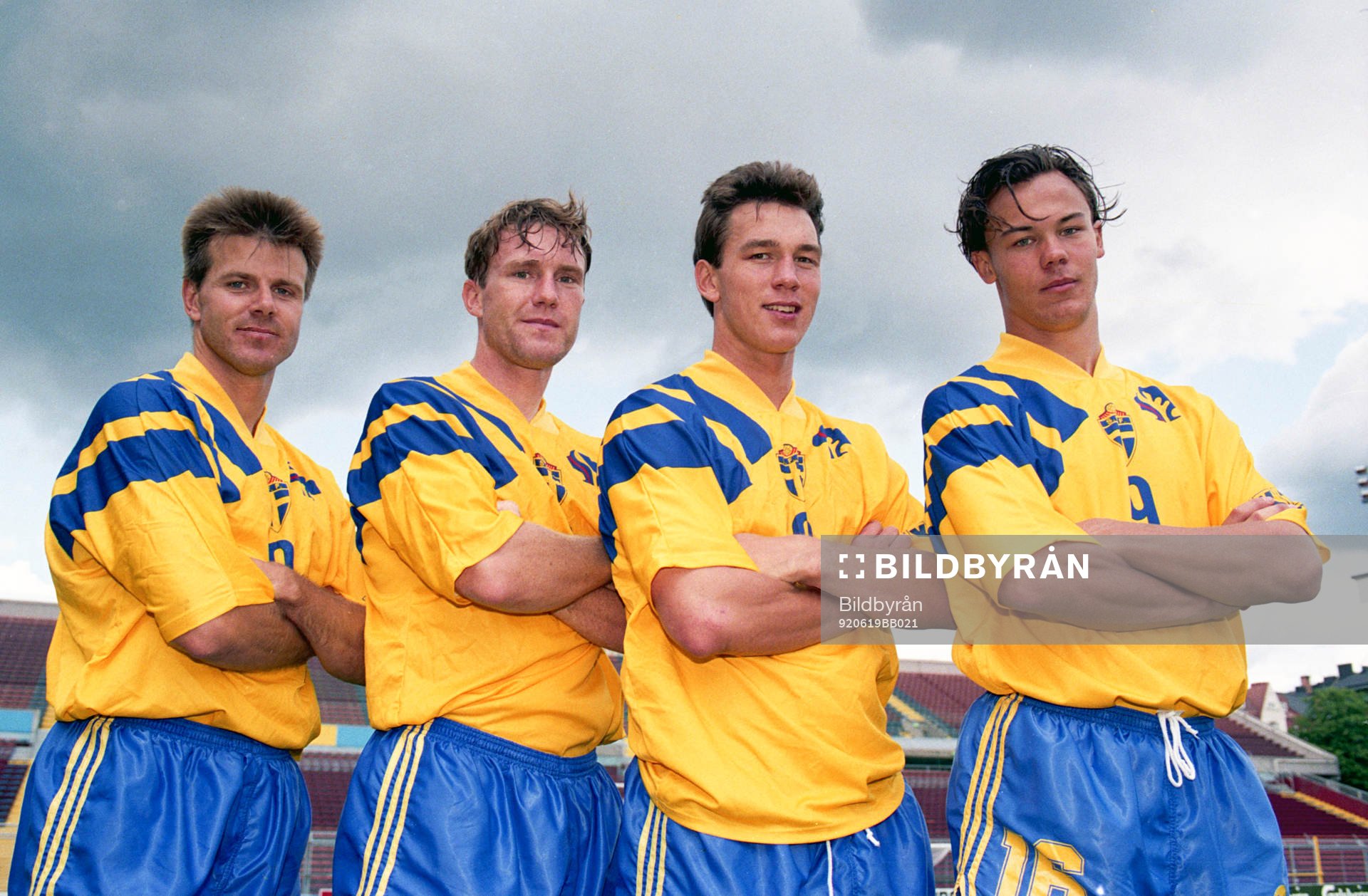 Roland Nilsson, Jan Eriksson, Patrik Andersson, Joachim