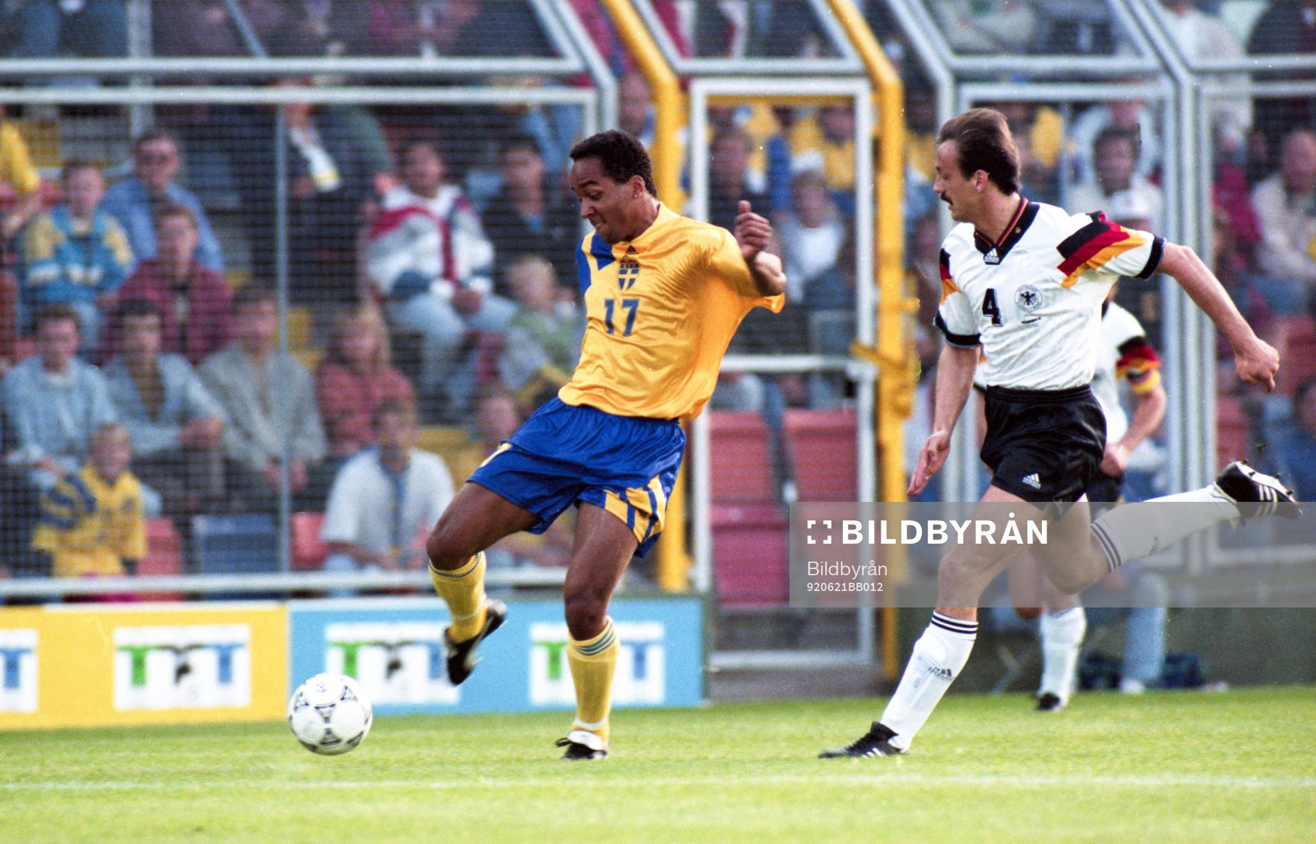 Martin Dahlin, Sverige och Jürgen Kohler, Tyskland