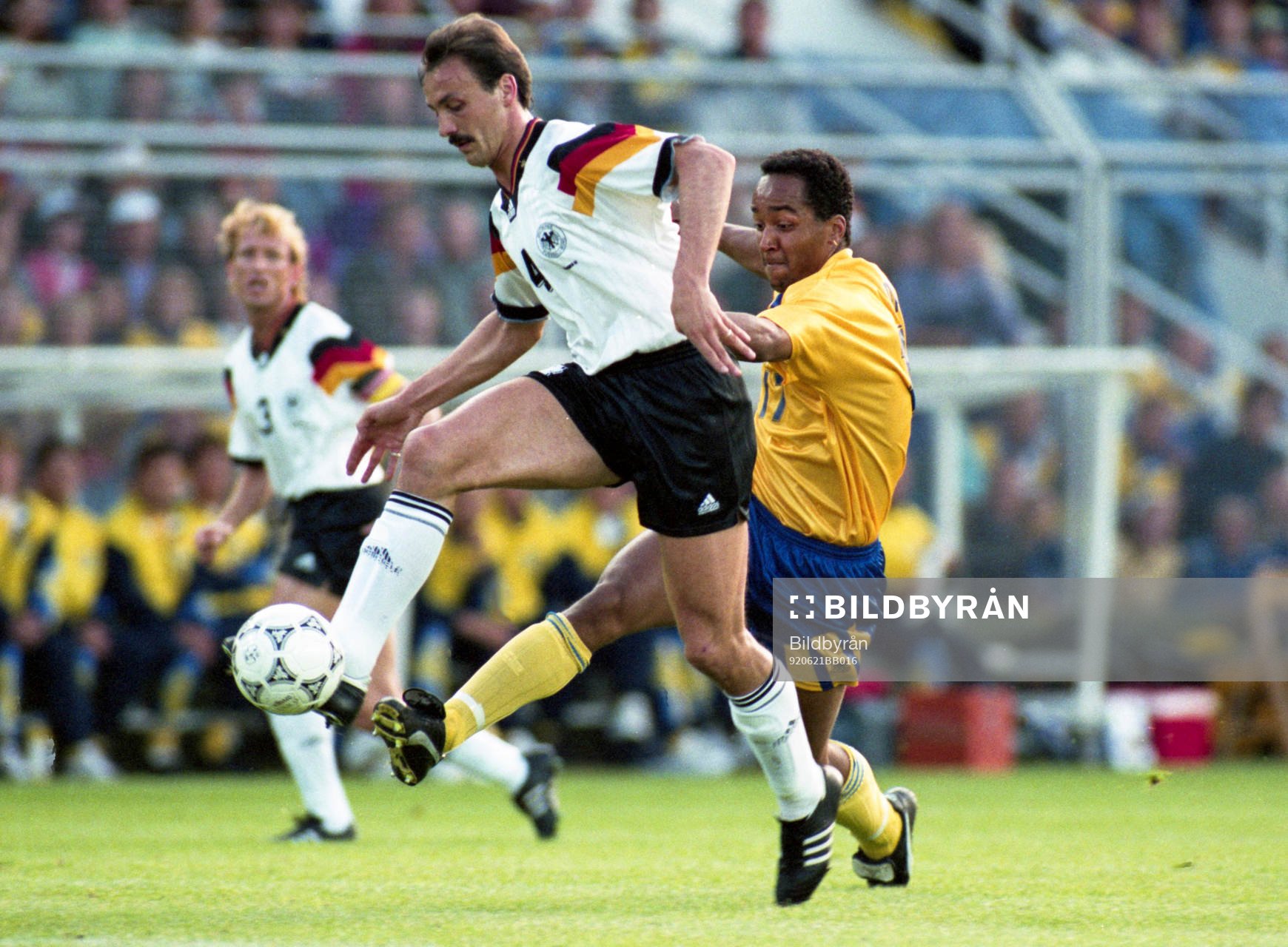 Martin Dahlin,  Sverige och Jürgen Kohler, Tyskland