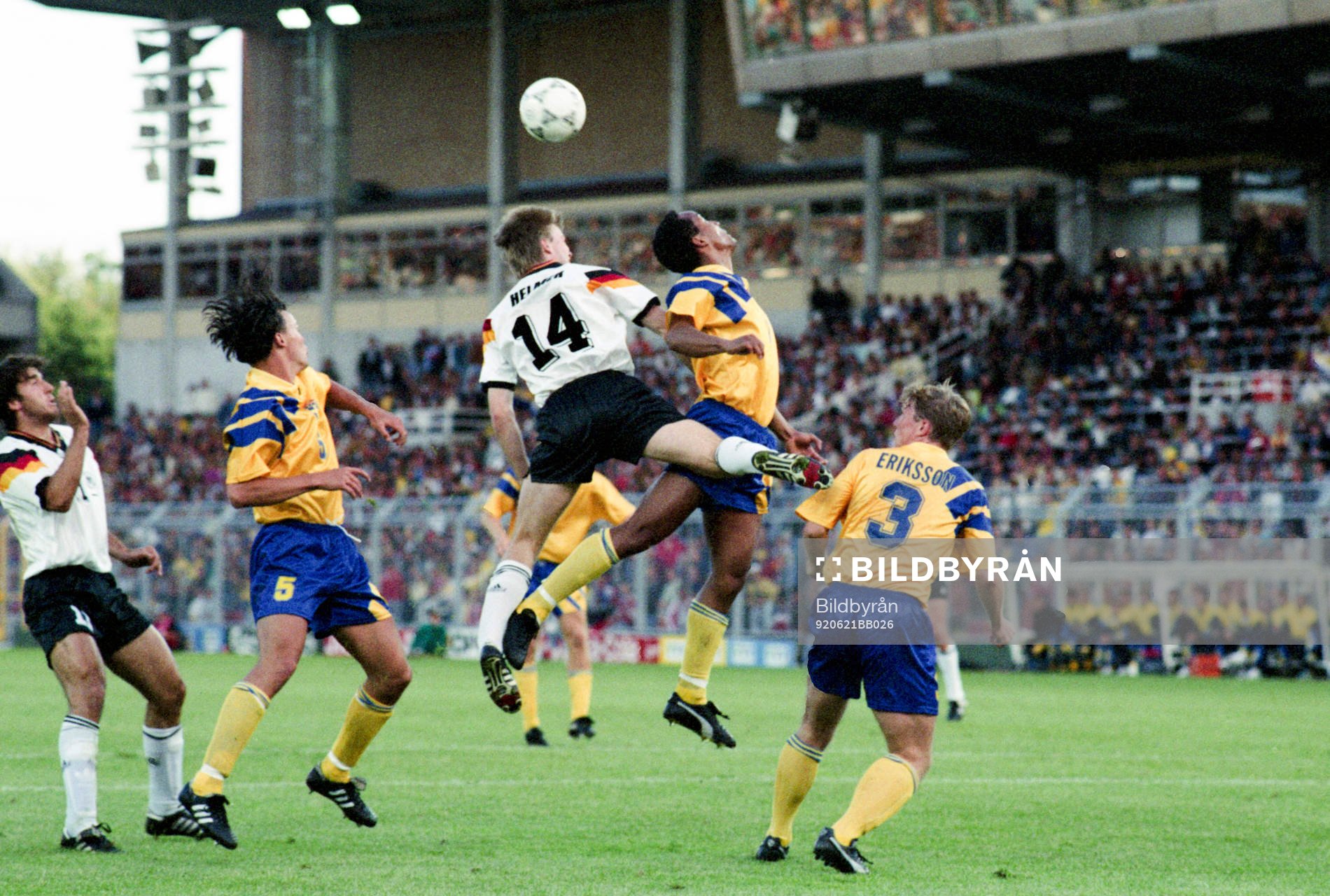 Martin Dahlin, Sverige nickduell med Thomas Hellmer,