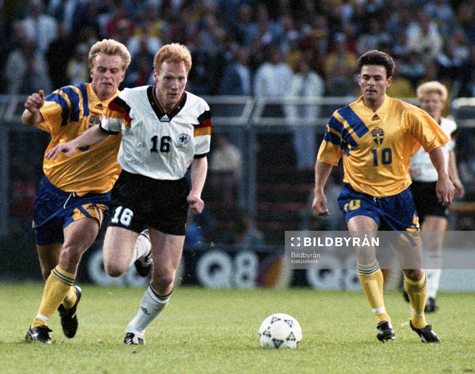 Jonas Thern och Anders Limpar, Sverige och Matthias