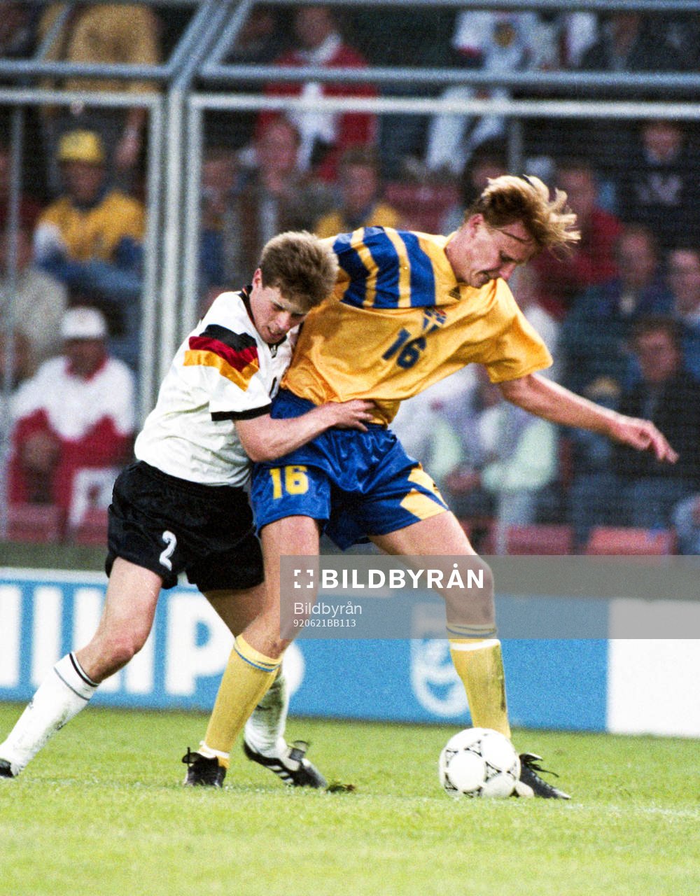 Kennet Andersson, Sverige och Stefan Reuter, Tyskland
