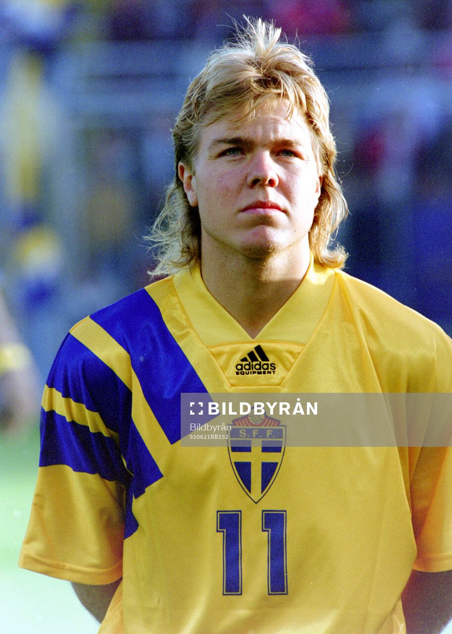Lineup, Swedens Tomas Brolin