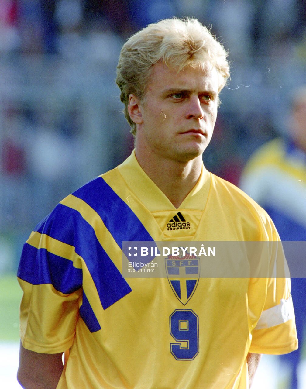 Lineup, Swedens captain Jonas Thern